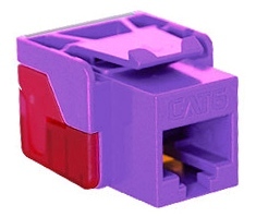 ICC Cabling Products: IC1078L6PR Cat 6 Keystone Jack 