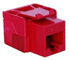 ICC IC1078L6RD EZ Cat 6 Modular Keystone Jack Red