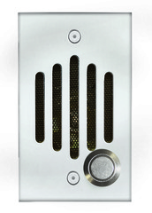 Channel Vision: IU-0242C Chrome Single Gang Door Unit