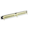 ICC IC110RM100 110 Rackmount Patch Panel, 100 Pair, Cat5e, 1 RMS