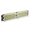 ICC IC110RM200 110 Rackmount Patch Panel, 200 Pair, Cat5e, 2 RMS