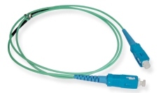 ICC: ICFOJ8G601 SC-SC Simplex 1 Meter 10 Gig Fiber Patch Cable  