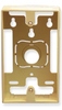 ICC IC107MRSIV Ivory Single Gang Surface Mounting Box