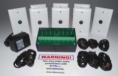 ETS: SMI-9 8 Zone Microphone Audio Surveillance Kit