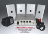 ETS SM7 4 Zone Audio Surveillance Kit 