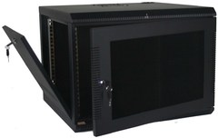 Quest Manufacturing: WM2019-05-02 5 RMS Black Wall Mount Cabinet Enclosure