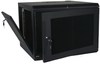 Quest WM2019-16-02 16 RMS Black Wall Mount Cabinet Enclosure 