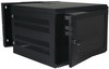 Quest WM3019-09-02 9 RMS Black Swing-Out Wall Mount Enclosure 