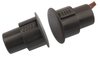 Flair Electronics VIP48-1-BRN 1" Gap Recessed Magnetic Contact Brown 