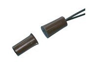 Flair Electronics: VIP94-2-BRN Brown STUBBY Alarm Contact