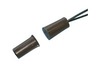 Flair Electronics VIP94-2-BRN Brown 3/8" STUBBY Recessed Alarm Contact 