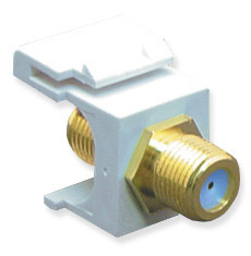 ICC Cabling Products: IC107B9GWH F Connector Keystone Jack