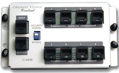Channel Vision: C-0436 4×8 RJ45 Telecom Distribution Module