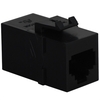 ICC IC107C6SBK Black RJ-11/14/25 6P6C Keystone Modular Coupler