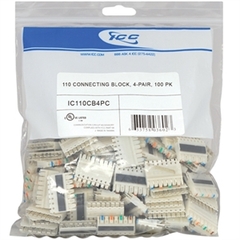 ICC Cabling Products: IC110CB4PC 110 Connecting Block, 4 Pair, 100 Pack
