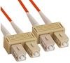 ICC ICFOJ8C301 1 Meter SC-SC Duplex 62.5/125 Multimode Fiber Patch Cable 