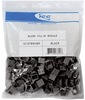 ICC IC107BNVBK Black Keystone Blank Inserts 100 Pack