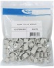 ICC IC107BNVWH White Keystone Blank Inserts 100 Pack