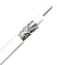 Cabling Plus:  White Bare Copper RG6 Coaxial Cable  