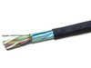 Cat 6e Shielded Cable 550MHz CMR Rated 1000ft Box Black