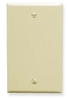 ICC IC630EB0AL Professional Grade Almond 1-Gang Blank Wall Plate