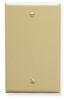 ICC IC630EB0IV Professional Grade Ivory 1-Gang Blank Wall Plate