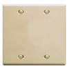 ICC IC630EBDIV Professional Grade Ivory 2-Gang Blank Wall Plate