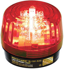 SECO-LARM: SL-1301-SAQ/R Red Strobe Light & Siren