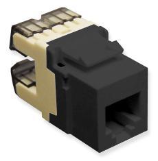 ICC Cabling Products: IC1076F0BK HD Voice RJ11 Keystone Jack