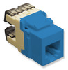 ICC IC1076F0BL High Density Voice RJ11 Keystone Jack Blue