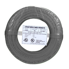 SCP: 500ft 22/2 Alarm Wire Grey Coil Pack