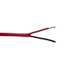12-2 Fire Alarm Wire Cable Solid FPLR Unshielded Red 1000ft