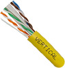 Yellow CAT6A Cable CMR 1000ft Spool