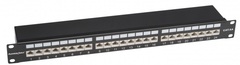 Platinum Tools: 668-24C6AS 24 Port Cat6A Shielded Patch Panel