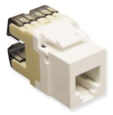 ICC Cabling Products: IC1076F0WH HD Voice RJ11 Keystone Jack