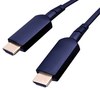 Vanco HDFIBER250 250ft Slim High Speed HDMI Active Fiber Optical Cable