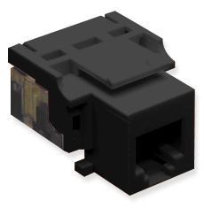 ICC Cabling Products: IC1076V0BK Voice RJ11 Keystone Jack