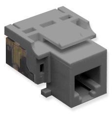 ICC Cabling Products: IC1076V0GY RJ11 Voice Keystone Jack