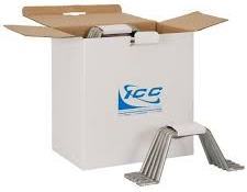 <p>ICC: ICCMSDRM05 Metal D-Rings</p>