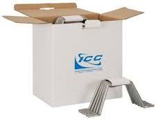 ICC: ICCMSDRM03 3 Metal D-Rings