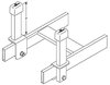 Chatsworth 10596-706 6 Cable Retaining Post