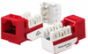 5EKSJRD-S - WAVENET Cat5e Keystone Jack, Red