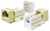 6EKSJIV - WAVENET Cat 6 Keystone Jack, Ivory
