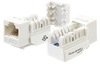 6EKSJWH - WAVENET Cat 6 Keystone Jack, White