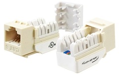 WAVENET: Light Almond Cat 6 Keystone Jack