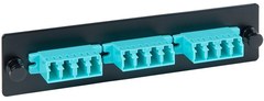 ICC: ICFOPL16BG 12 Fiber LC-LC Fiber Optic Adapter Panel