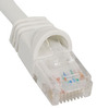 ICC ICPCSK01WH White 1 ft Cat 6 Patch Cable with Slim Line Boot