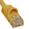 ICC ICPCSK01YL Yellow 1 ft Cat 6 Patch Cable with Slim Line Boot