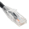ICC ICPCST10BK 10ft Cat6 Black Clear Boot Patch Cord  