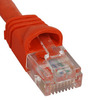 ICC ICPCSJ01OR Slim Line Molded Boot 1 ft Cat5e Patch Cable Orange